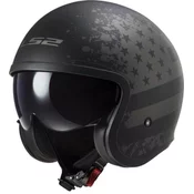 LS2  Of599 Spitfire Ii Black Flag Matt Black Titanium