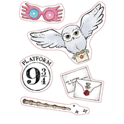 ABY style Ilustrirane nalepke - Harry Potter