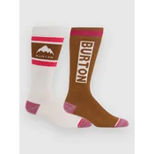 Burton Weekend Midweight 2Pk Tech Socks chestnut brown