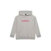 QUIKSILVER Majica kraljevo modra / pegasto siva / svetlo rdeča