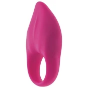 S Pleasures Velvet Softie Vibrating Ring Pink