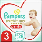 Pampers plenice Premium Pants S3, 28 kosov