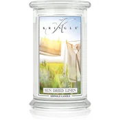 Kringle Candle Classic Sun Dried Linen dišeča sveča 623 g