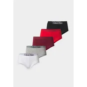 Calvin Klein Underwear Spodnje hlačke pegasto siva/jagoda/rdeča/črna/bela