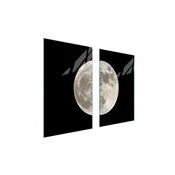 shumee STEKLENA ZAŠČITNA PLOŠČA ZA ŠTEDILNIK 75x52 MOON
