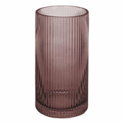 Smeda staklena vaza PT LIVING Allure, visina 20 cm