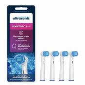 Ultrasonic Nastavki SensitiveClean za Oral-B, 4 kosov, glava ščetke