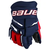 Hokejske rokavice Bauer Supreme M3 Navy/Red/White Junior 11 palcev