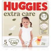 HUGGIES® Extra Care plenice za enkratno uporabo 5 (12-17 kg) 50 kos