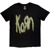 Korn Freak On A Leash (Back Print) Black M Majica