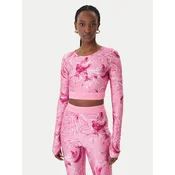 Versace Jeans Couture Majica  roza / svetlo roza / bela