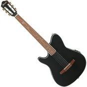 Ibanez TOD10NL-TKF Transparent Black Elektroakusticna gitara (Kao novo)