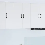 vidaXL Stenska kuhinjska omarica Visok sijaj bela 60 x 31 x 80 cm