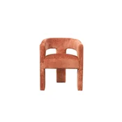 Livin Hill Oblazinjeni stol, LET71BS, 62x75x58 cm, oranžna