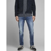 JACK & JONES Kavbojke IMIKE, modra