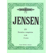 JENSEN:25 ESTUDIOS COMPLETOS OP.32 PIANO