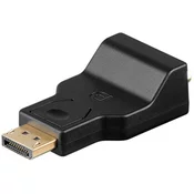 Goobay DisplayPort na VGA črn adapter