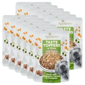 Applaws Dog Taste Toppers in Gravy jagnjetina, bučke, korenje in čičerika 12 x 85 g