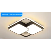 Micoe Plafonska lampa LED, 68 W, Crna