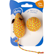 Igrača mačka Jolly mouse & miška oranžna Duvo+