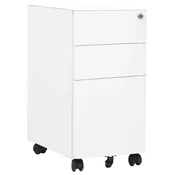 Mobilni ormaric za spise bijeli 30 x 45 x 59 cm celicni