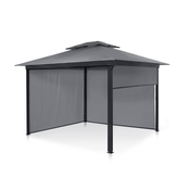 Blumfeldt Grandezza Cortina, vrtni paviljon, 3x3 m, 4 stranski deli (GDW8-Grandcort-GR-33)