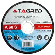 Rezalni disk za kovine 125 mm 1,2 mm 22,2 mm TA1001