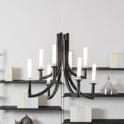 Kartell Khan, premer 77 cm, črn - Dnevna soba/jedilnica - Dizajn - črna - Plastika