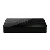 Tenda SG108 Desktop Switch V4.0 8-Port, 1000Mbps, Crni