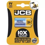 JCB OXI ULTRA alkalna baterija 6LR61/9V, blister 1 kos