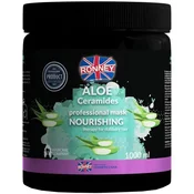 RONNEY Hranljiva maska za suvu kosu Aloe Ceramides 1000ml