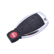 CAR 888 ACCESSORIES Kucište oklop kljuca 4 dugmeta za Mercedes crno-sivo