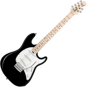 Sterling by MusicMan CT30SSS Black Električna kitara (Rabljeno)