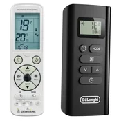 General DELONGHI AS00005227,  Pinguino  PAC EM77, PAC EM82, EM90 - luksuzni s pozadinskim osvjetljenjem daljinski upravljac