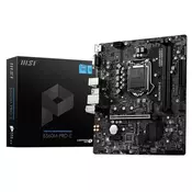 Osnovna plošča 1200 MSI B560M PRO-E microATX 1xVGA 1xHDMI 2.0b