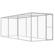 Vidaxl Mačja kletka 4,5x1,5x1,5 m pocinkano jeklo