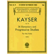 KAYSER 36 STUDYS VIOLINA