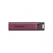 USB disk Kingston 256GB DT Max, 3.2 Gen2, 1000/900MB/s, kovinski, drsni priključek