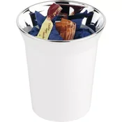 APS stojalo za jedilni pribor Top Chrom 13x15 cm, belo