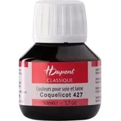 Barva za svilo ki se fiksira s paro Dupont 50 ml | izberite odtenek - Coquelicot