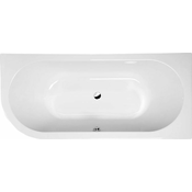 Nesimetrična kad VIVA R, 175 x 80 x 47 cm, bela - Bela - 175.00 - 84 - 47.00 - Akrilat - Namestitev na tla - Nesimetrična - 52.00 - Polysan - ASYMMETRIC BATHTUBS - 80.00 - 175x80x47 cm - 235.00