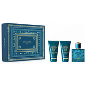 Versace Eros Poklon set, toaletna voda 50ml + Gel za tuširanje 50ml + Balzam nakon brijanja 50ml