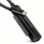 Axagon ADSA-FP2C USB-C 5Gbps - SATA 6G, 2.5 SSD/HDD SLIM adapter - Adapter - Digital/Daten kartica/adapter vmesnika