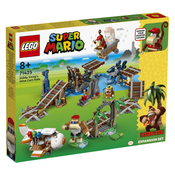 LEGO® SUPER MARIO 71425 Komplet za proširenje rudničkih kolica Diddyja Konga