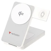 Verbatim Foldable 3-in-1 magnet. wireless PB 10000mAh weiß 32296