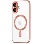 OVITEK ZA IPHONE 16 HEYCASE MAGSAFE MAG SHINE ROSE GOLD