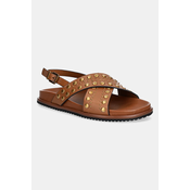 TWINSET Sandali 251TGT070 Rjava