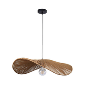 Luster na sajli CAPRI 1xE27/20W/230V O 60 cm bambus