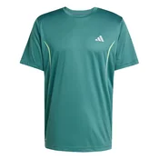 ADIDAS PERFORMANCE Funkcionalna majica Tech Appare srebrno-siva / zelena / limeta