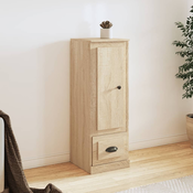 Visoka omarica sonoma hrast 36x35,5x103,5 cm inženirski les